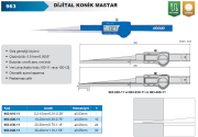 ACCUD Dijital Konik Ölçüm Kumpası 963 Serisi 10-20mm