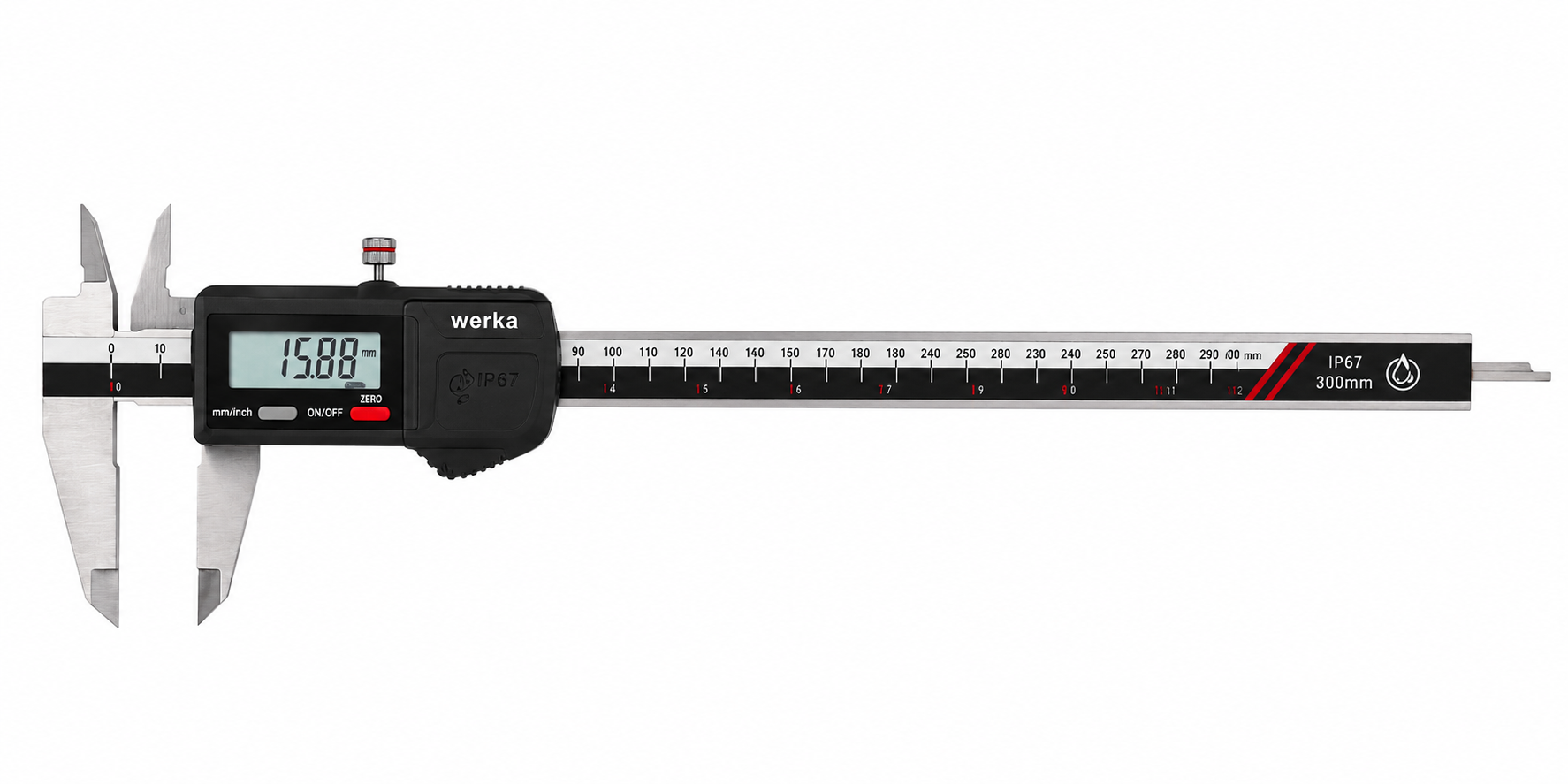WERKA W210-7800 300 mm IP67 Dijital Kumpas (Su Geçirmez)