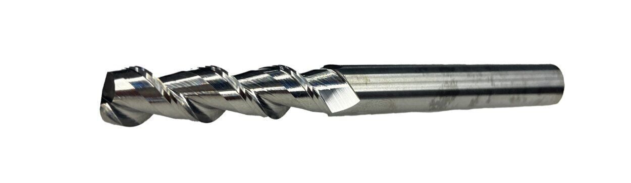 16mm Uzun 2 Ağız Alüminyum Karbür Freze BOY:150mm Eric