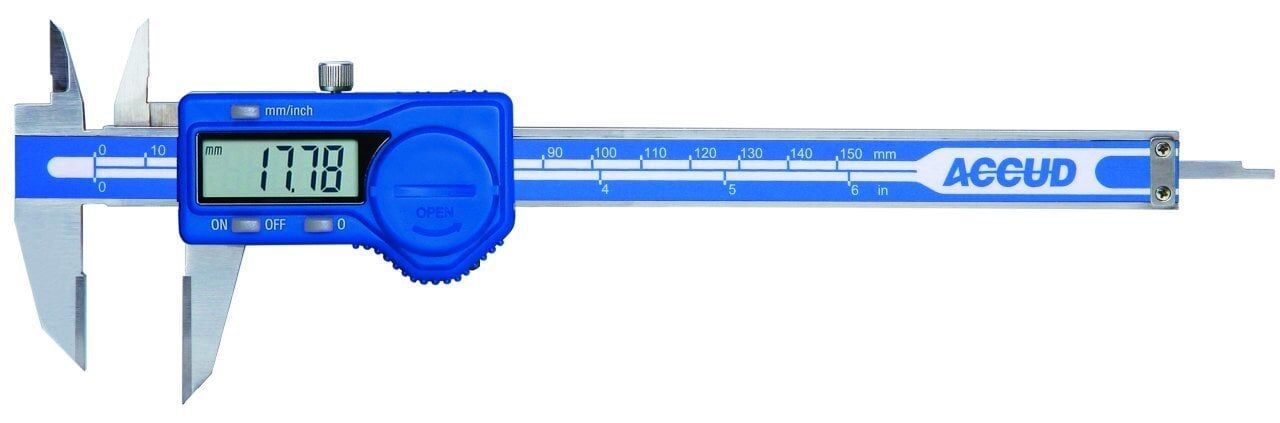 ACCUD Dijital Çizici Kumpası 155 Serisi 0-150mm