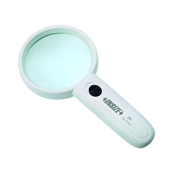INSIZE Led Aydınlatmalı Büyüteç 7513-2 El Tipi