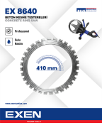 EXEN EX 8640 - 410mm Beton Kesme Testeresi