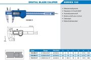 ACCUD Dijital Dış Bıçak Ağızlı Kumpas 153 Serisi 0-300mm