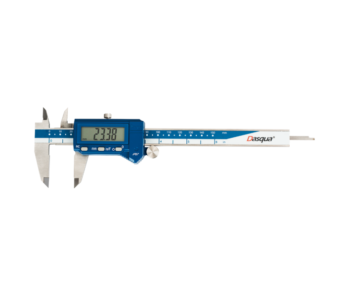 Dasqua 0-150mm Dijital Kumpas IP67 Yağa, Suya Dirençli 2015-2405