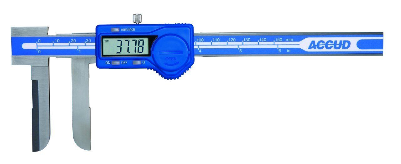 ACCUD Dijital Bıçak Ağızlı Kumpas 139 Serisi 0-150mm