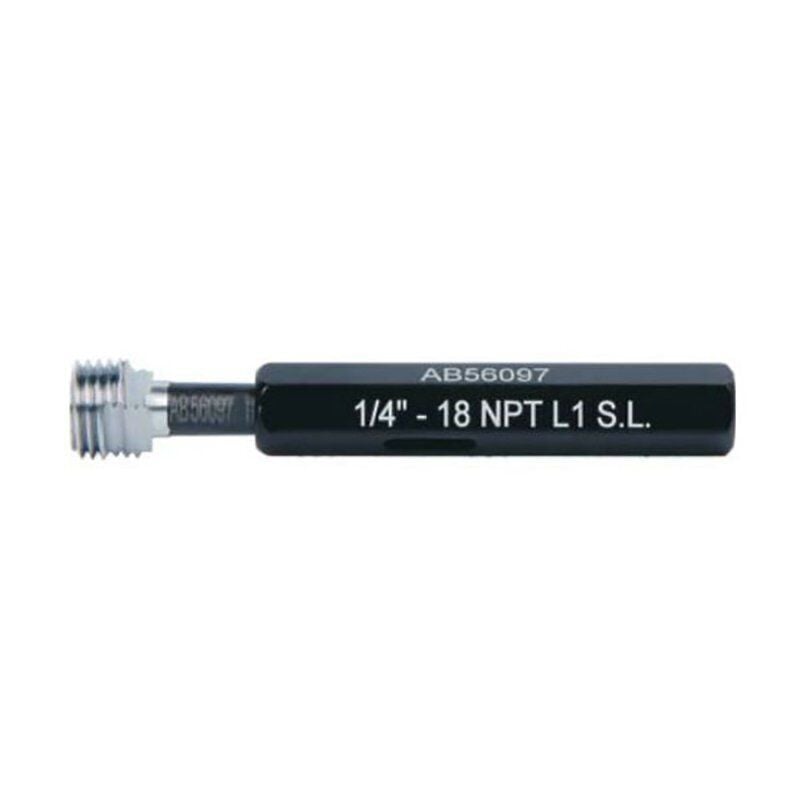 INSIZE 4644-1B18 NPT Tampon Diş Mastarı 1/4x18NPT