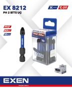 EXEN EX 8212 PH2 50mm Bits Uç