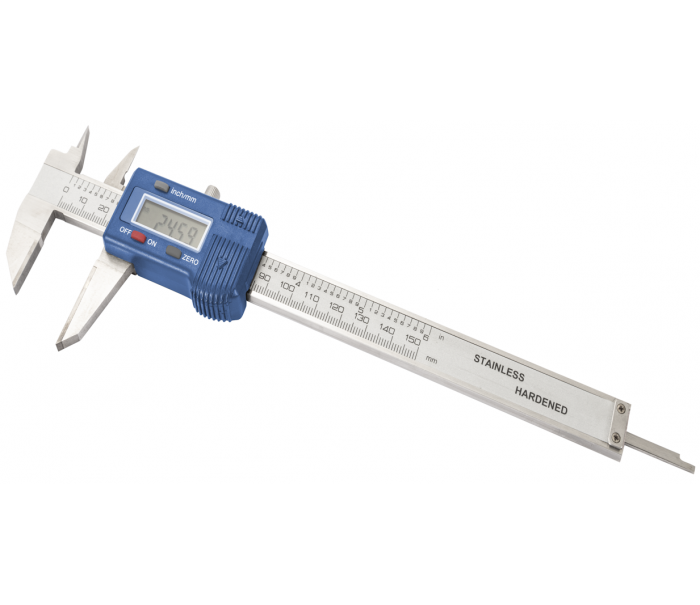 Dasqua 0-200mm Karbür Ağızlı Dijital Kumpas 2406-1010