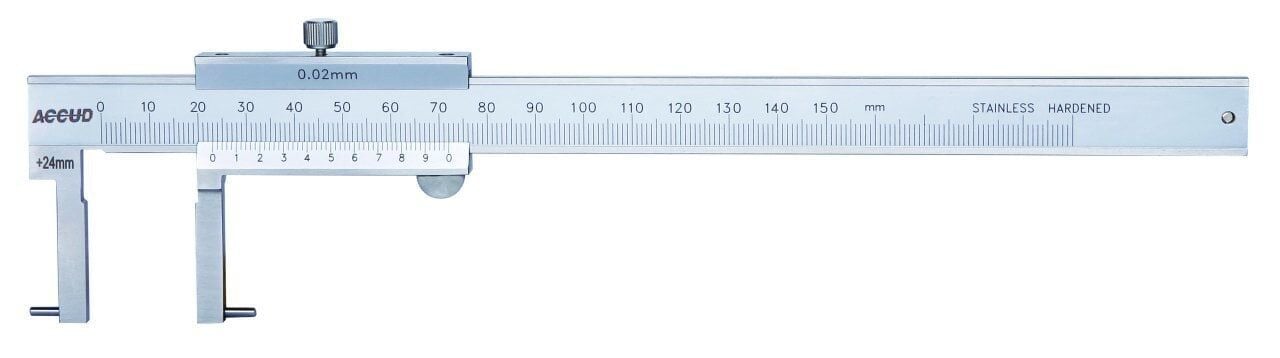 ACCUD Mekanik İç Çap Kanal Kumpası-Pimli 146 Serisi 0.05mm - 0-150mm
