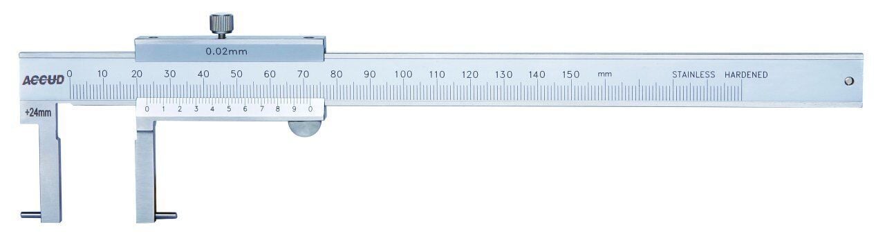 ACCUD Mekanik İç Çap Kanal Kumpası-Pimli 146 Serisi 0.02mm - 0-300mm