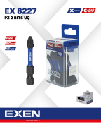 EXEN EX 8227 PZ2 50mm Bits Uç