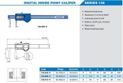 ACCUD Dijital İç Çap Kumpası-Pimli 136 Serisi 0-150mm