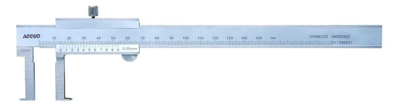 ACCUD Mekanik İç Çap Kanal Kumpası 145 Serisi 0.05mm