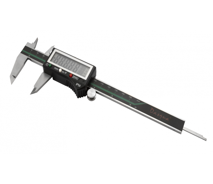 Dasqua 0-300mm LCD Büyük Ekran Dijital Kumpas IP54 Suya, Toza Dirençli 2310-7115