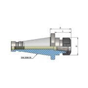 Heikenei DK50 ER40-63 Pens Başlığı ER Tipi DIN2080