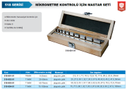 ACCUD Mikrometre Kontrol Seti 0-25 mm