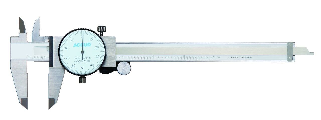 ACCUD Saatli Kumpas 101 Serisi 0.01mm - 0-150mm