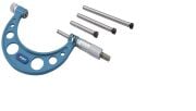 Dasqua 225-250mm Değiştirilebilir Uçlu Dış Çap Mekanik Mikrometre 4112-7450