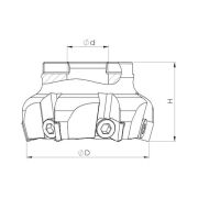 Heikenei EM75 125x10 040 SPKN 1203 Tarama Başlığı ISO
