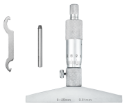 Dasqua 0-25mm Mekanik Derinlik Mikrometresi 0.01mm 4611-8106