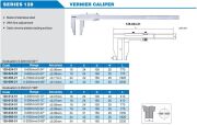ACCUD Mekanik Kumpas 128 Serisi 150mm - 0.05mm - 0-1000mm