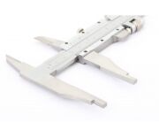 Dasqua 0-600mm Çift Çene Mekanik Kumpas 0.02mm Çene Boyu 100mm