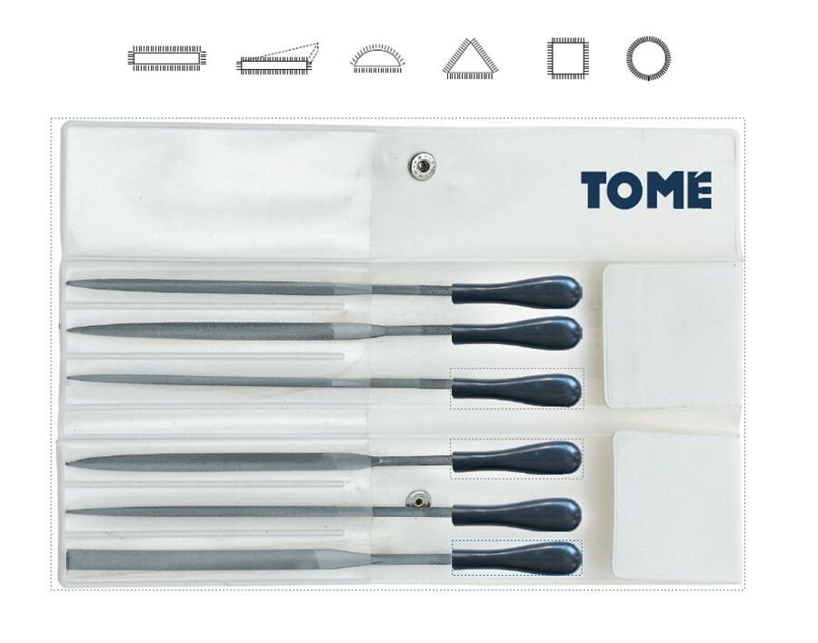 200mm TOME Saatçi EGE Takımı Saplı 6 Parça
