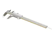 Dasqua 0-150mm Kenarı Tin Kaplamalı Mekanik Kumpas 0.05mm 1801-0505