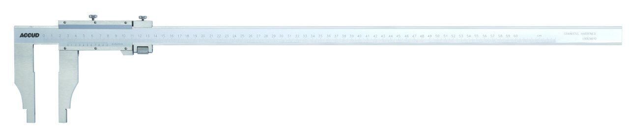 ACCUD Mekanik Kumpas 127 Serisi 75mm - 0.05mm - 0-300mm