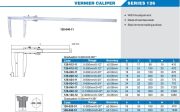 ACCUD Mekanik Kumpas 126 Serisi 150mm - 0.05mm - 0-500mm