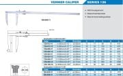 ACCUD Mekanik Kumpas 126 Serisi 150mm - 0.05mm - 0-600mm