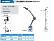 ACCUD Üniversal Manyetik Stand Hassas Ayarlamalı 353mm
