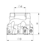 Heikenei EM90 50x6 022 APKT 1204 Tarama Başlığı TT