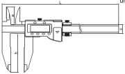 ACCUD Dijital Kumpas 150 Serisi - Büyük Boy 100mm - 0-600mm