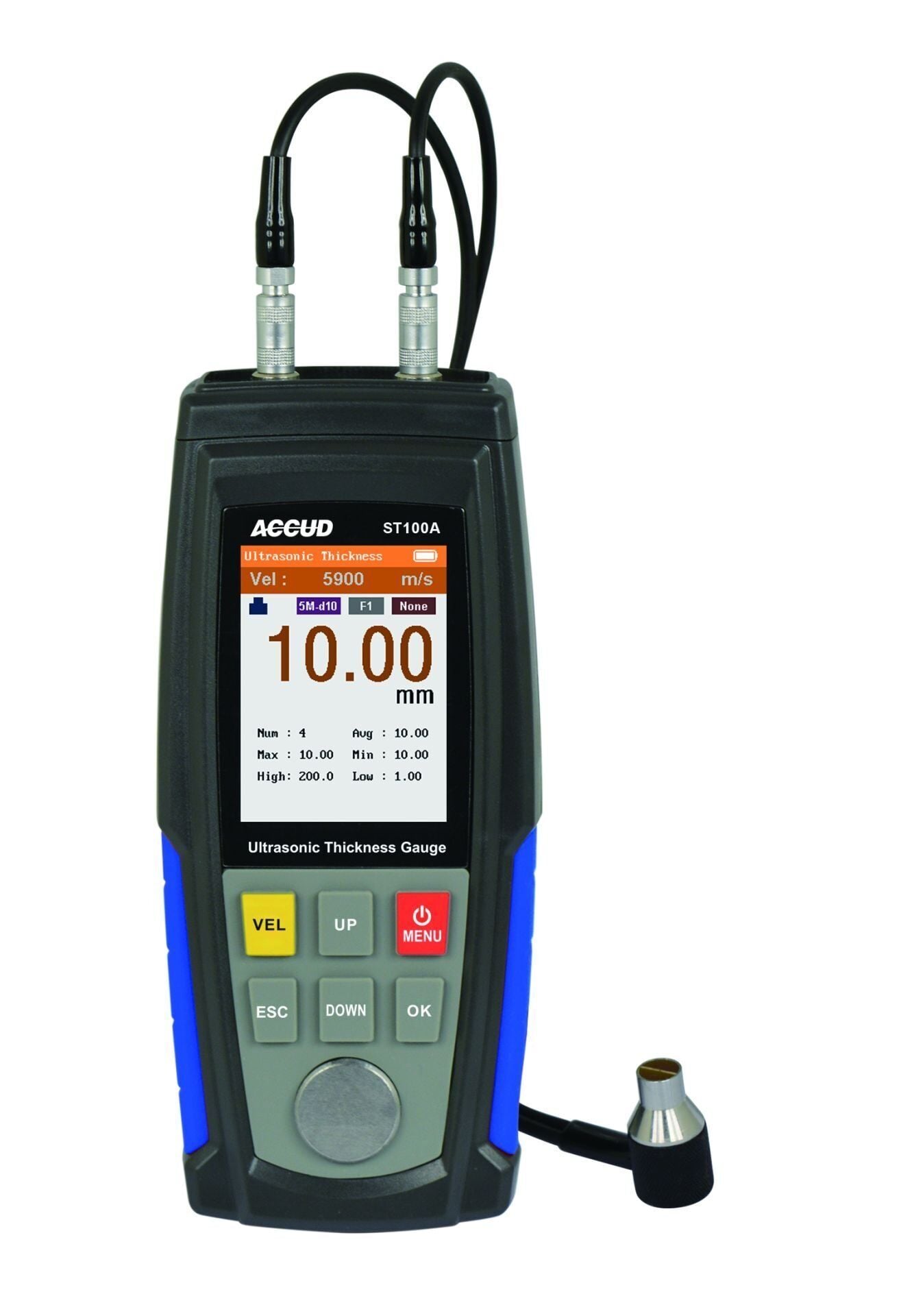 ACCUD ST100A Ultrasonik Kalınlık Ölçüm Cihazı