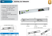 ACCUD Dijital Su Terazisi 72 Serisi 0-360° 0.1°