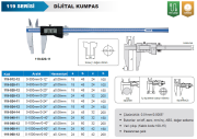ACCUD Dijital Kumpas 119 Serisi 200mm - 0-1500mm