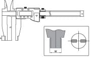 ACCUD Dijital Kumpas 119 Serisi 100mm - 0-500mm