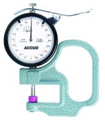 ACCUD Mekanik Kalınlık Komparatörü 0-1mm Yüzeysel Temas