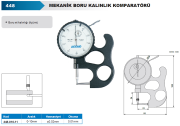 ACCUD Mekanik Boru Kalınlık Komparatörü 0-10mm 448 Serisi