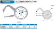 ACCUD Mekanik Kalınlık Komparatörü 0-10mm L=35mm