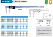 ACCUD Dijital Kumpas 118 Serisi 200mm - 0-600mm