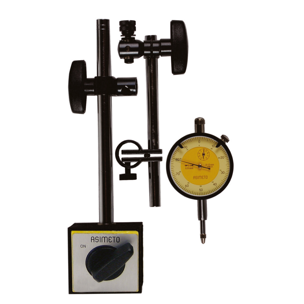 Asimeto AS-960080 Manyetik Ayak Ve Komparatör Saati Seti AS-960080