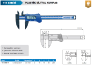 ACCUD Plastik Dijital Kumpas 150mm