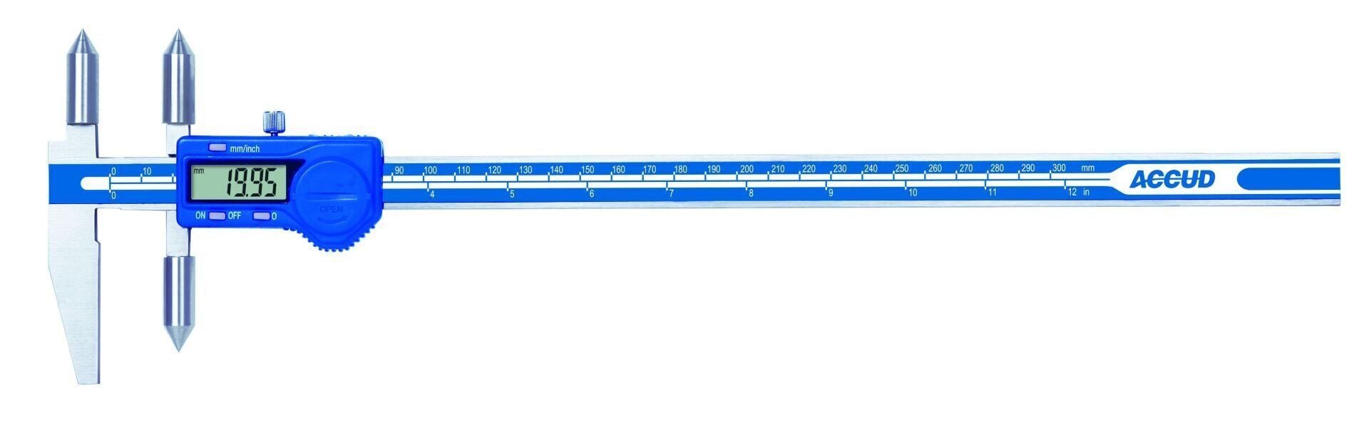 ACCUD Dijital Kenar-Delik Merkez Mesafesi Ölçüm Kumpası 148