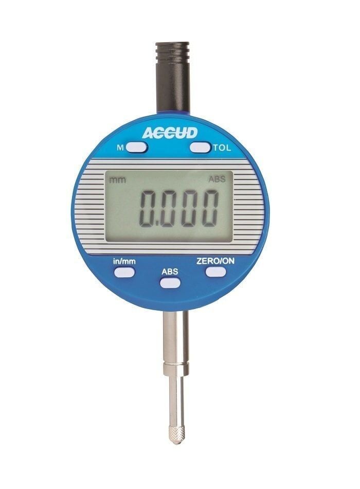 ACCUD Dijital Komparatör Saati 210 Serisi 0.01mm / 0.0005'' - 50.8mm / 2''