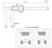 ACCUD Değiştirilebilir Uçlu Dijital Kumpas 149 Serisi