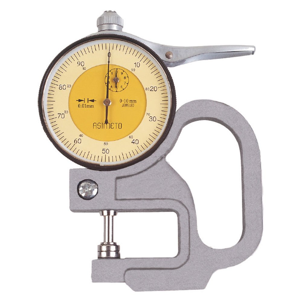 Asimeto Saatli Kalınlık Komparatörü 0-10 mm 30mm (0.01mm) AS-491010