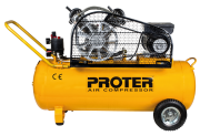 PROTER PR 103 YL 100 LT 3.0 HP 2 Kafa Kayış+Kasnaklı Hava Kompresör