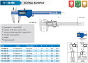 ACCUD Dijital Kumpas 111 Serisi 0-150mm